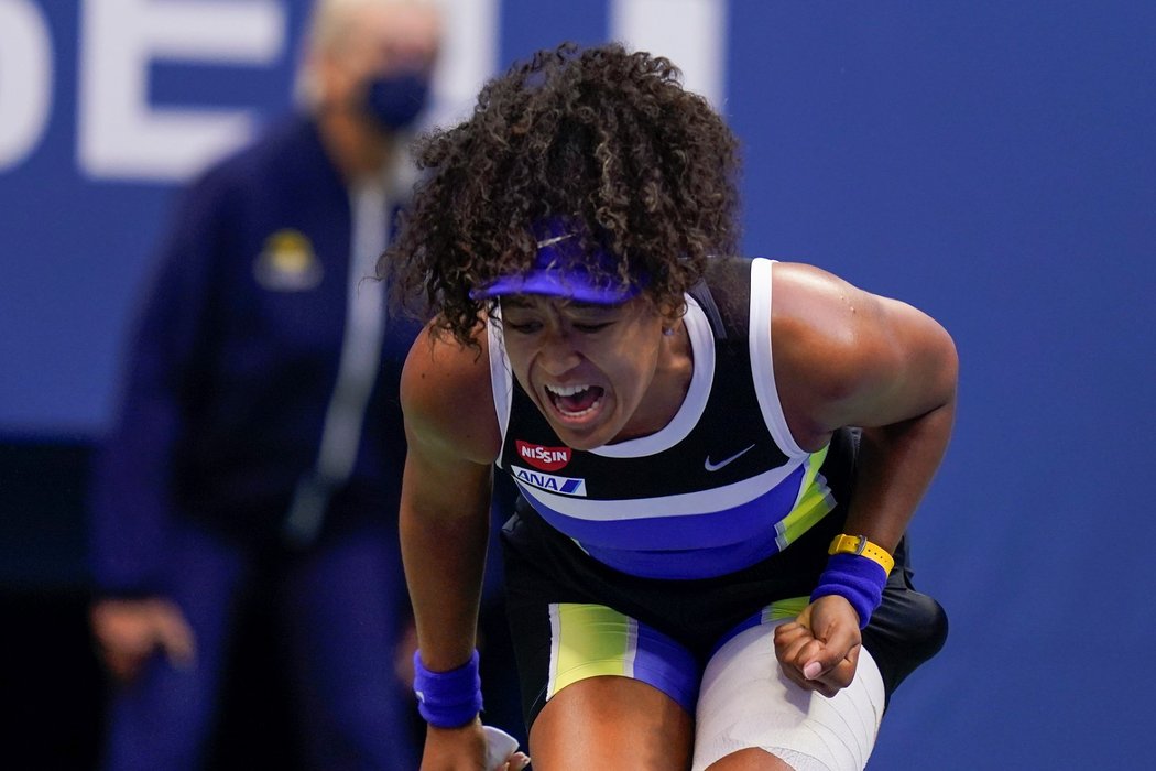 Naomi Ósakoavá se hecuje ve finále US Open