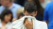 Novak Djokovič před posledním gamem finále neunesl emoce