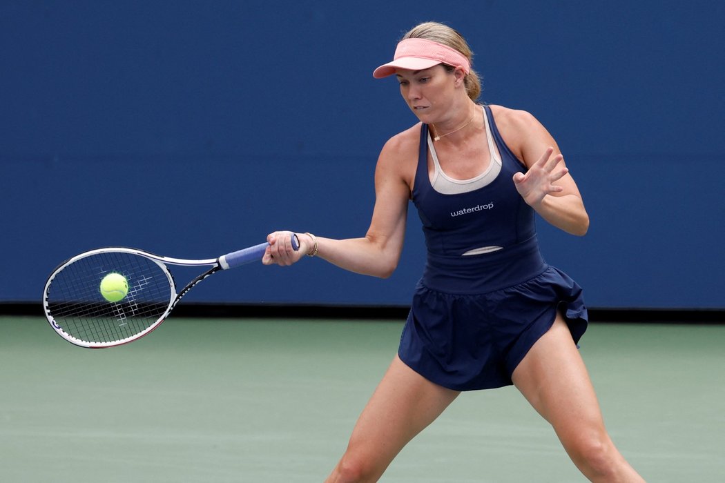 Linda Fruhvritová padla posedmé v řadě, v 1. kole US Open nestačila na Danielle Collinsovou