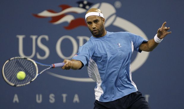 James Blake během US Open James Blake během US Open