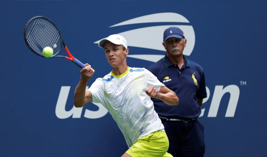 Jonáš Forejtek ovládl na US Open juniorskou dvouhru