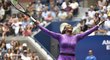 Emoce tenisové královny Sereny Williamsové