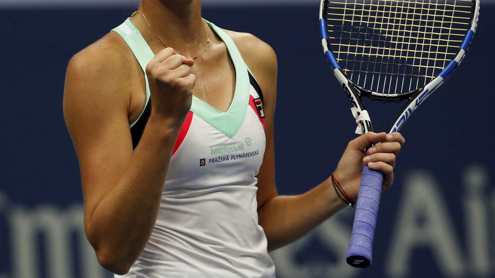 Karolína Plíšková v prvním kole US Open