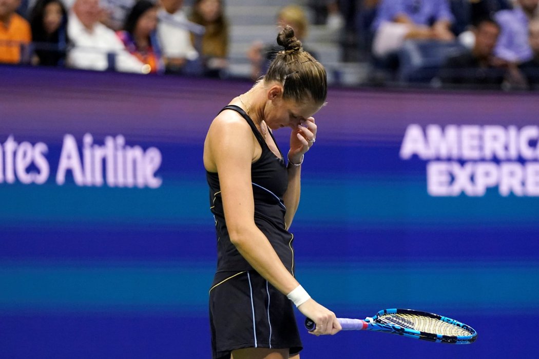 Karolína Plíšková podlehla ve čtvrtfinále US Open Řekyni Marii Sakkariové