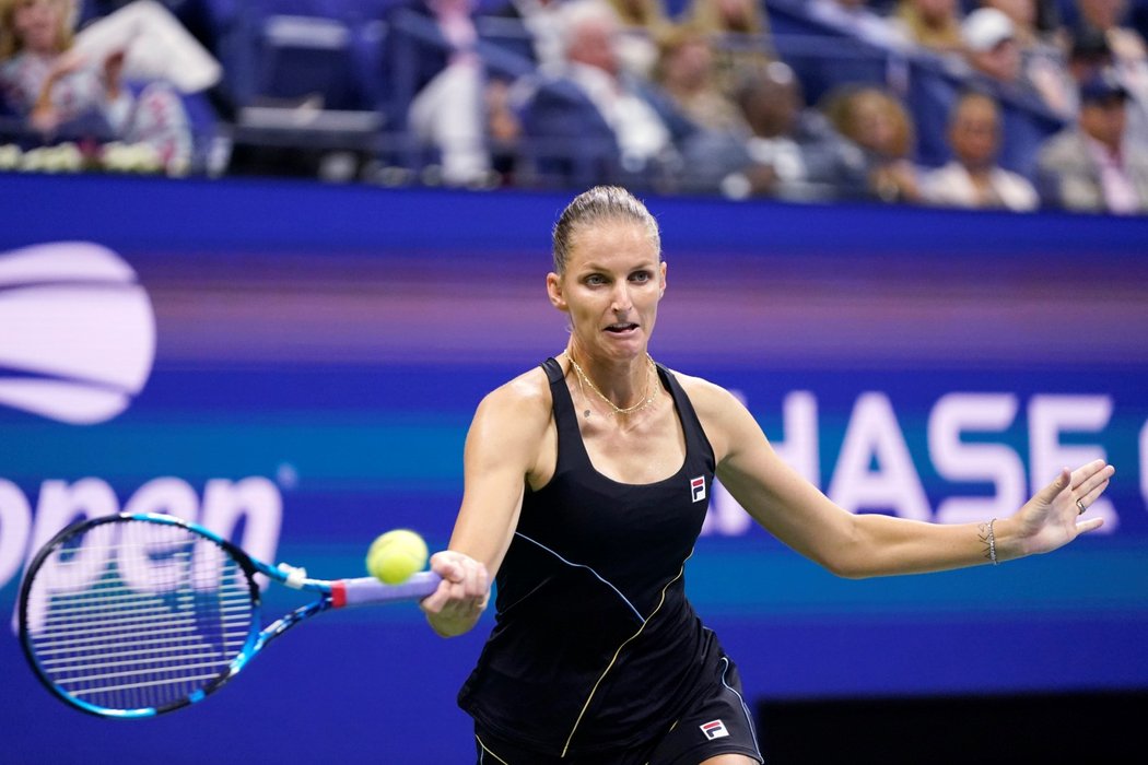 Karolína Plíšková podlehla ve čtvrtfinále US Open Řekyni Marii Sakkariové