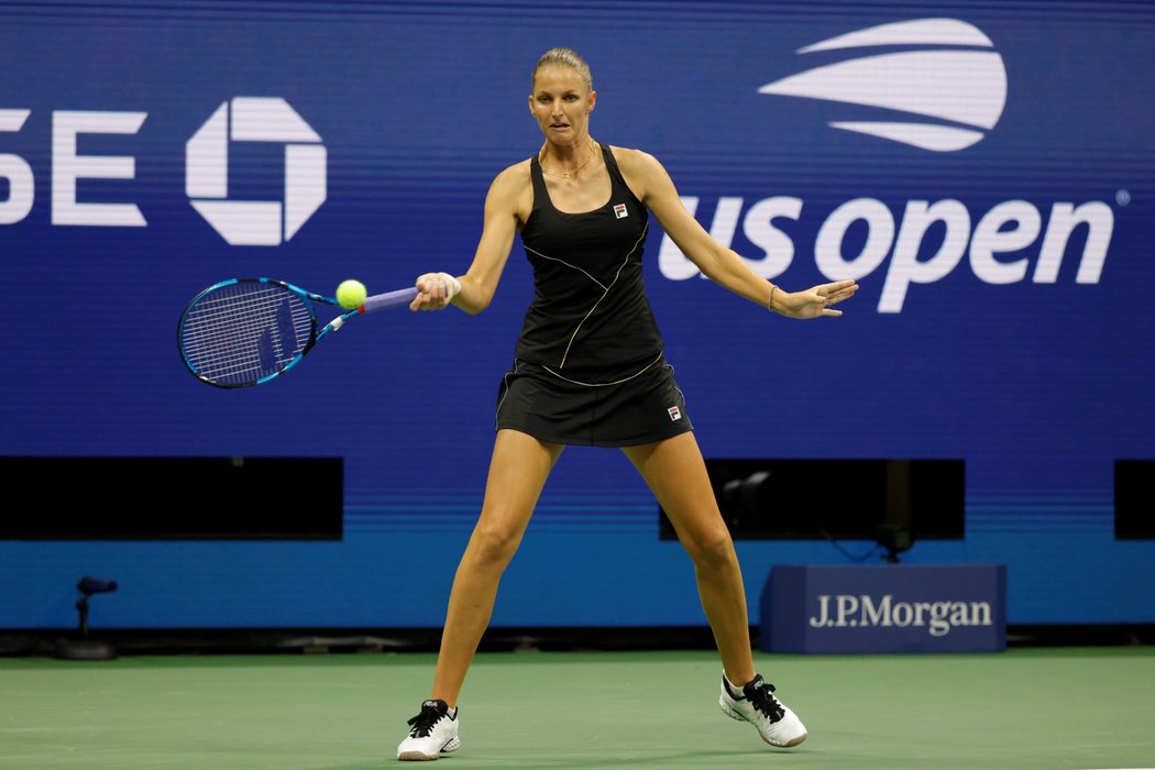 Karolína Plíšková podlehla ve čtvrtfinále US Open Řekyni Marii Sakkariové