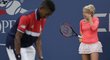 Kateřina Siniaková v prvním kole US Open