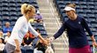 České tenistky Barbora Krejčíková a Kateřina Siniaková si zahrají na US Open finále ženské čtyřhry