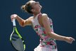 Kristýna Plíšková porazila hladce v prvním kole US Open Japonku Egučiovou 6:2, 6:2