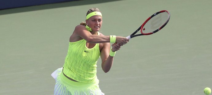 Petra Kvitová postoupila na tenisovém US Open do osmifinále