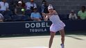 Linda Nosková v akci ve třetím kole US Open