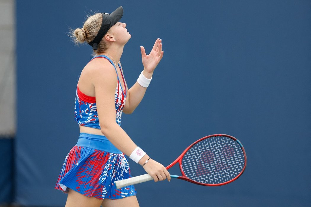 Češka Lucie Havlíčková je ve finále juniorského US Open
