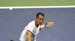 Český tenista Lukáš Rosol na US Open