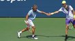 Martin Damm junior a Tobiáš Kodat válčili na US Open.