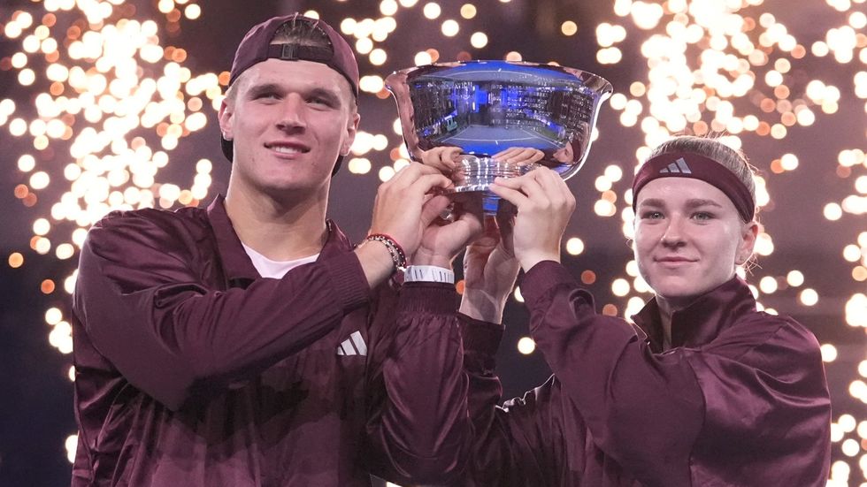 Karolína Muchová s Jakubem Menšíkem získali titul v mixu na US Open