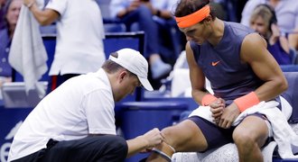 Nadal vzdal Del Potrovi, ten se ve finále US Open utká s Djokovičem