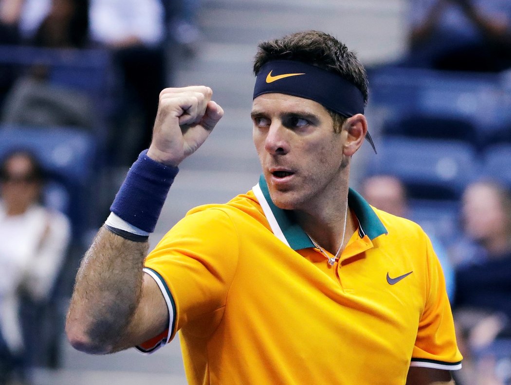 Juan Martin Del Potro postoupil do finále US Open, když mu v semifinále vzdal Rafael Nadal