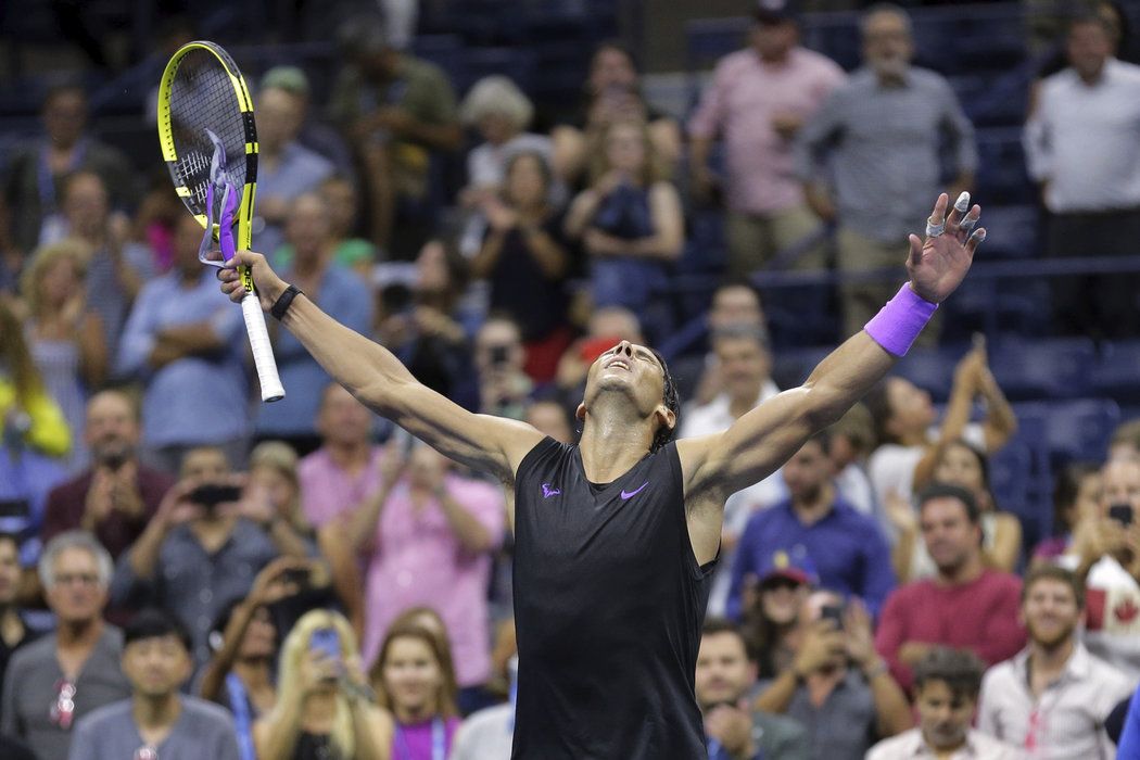 Rafael Nadal porazil ve čtvrtfinále US Open Argentince Schwartzmana 6:4, 7:5 a 6:2, v semifinále ho čeká Ital Matteo Berrettini.