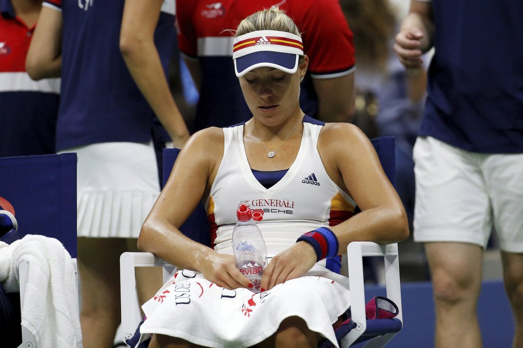 Angelique Kerberová v prvním kole US Open nestačila na Naomi Osakaovou