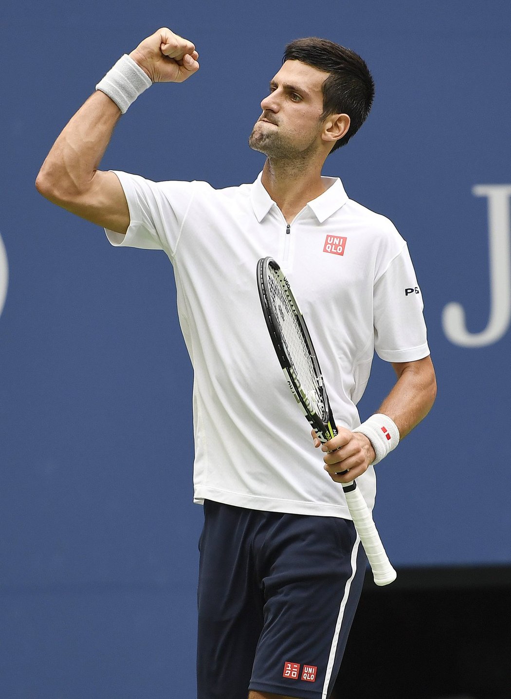 Novak Djokovič se hecuje v semifinále US Open proti Gaëlu Monfilsovi