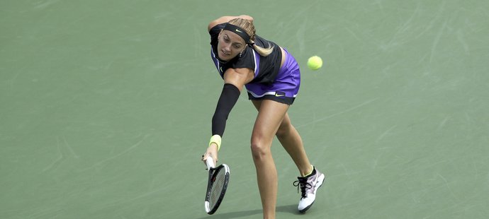 Petra Kvitová míří na US Open do druhého kola