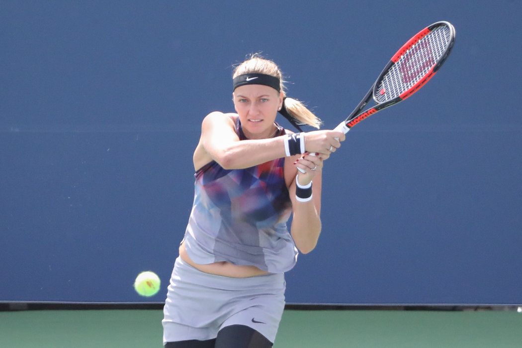 Česká tenistka Petra Kvitová nabírá po těžkém zranění formu