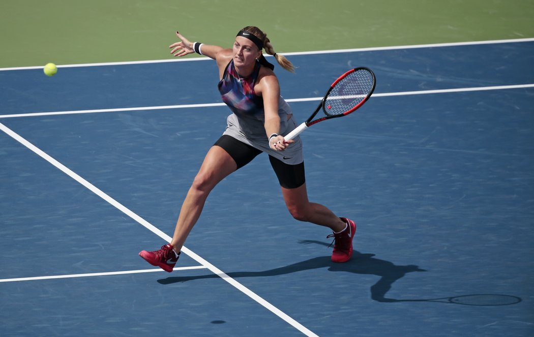Tenistka Petra Kvitová postoupila do druhého kola turnaje US Open