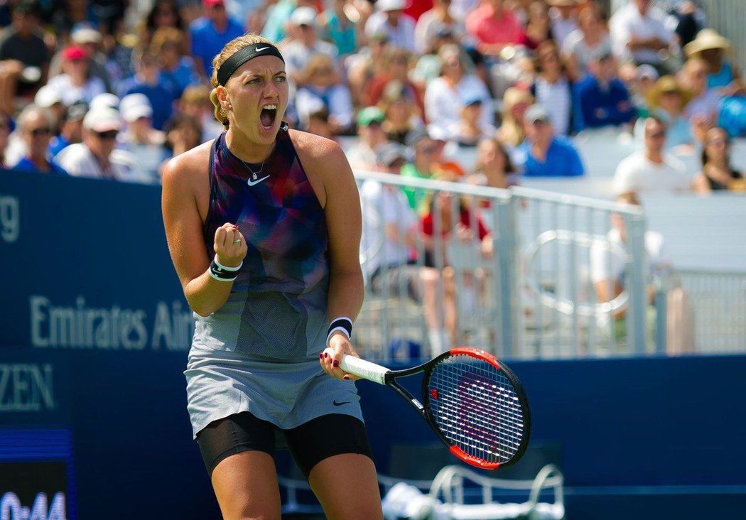 Česká tenistka Petra Kvitová postoupila do druhého kola US Open