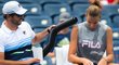 Karolína Plíšková se v New Yorku pilně připravuje na pondělní vstup do US Open.