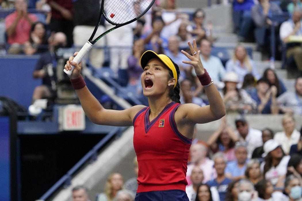 Emma Raducanuová je senzační šampionkou US Open