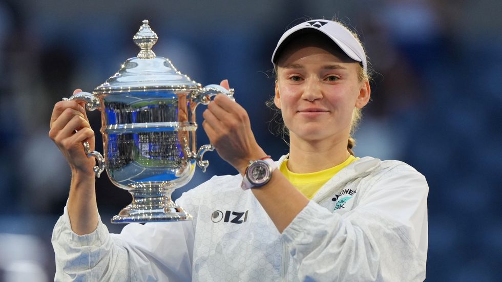 Jelena Rybakinová z Kazachstánu vyhrála poprvé US Open