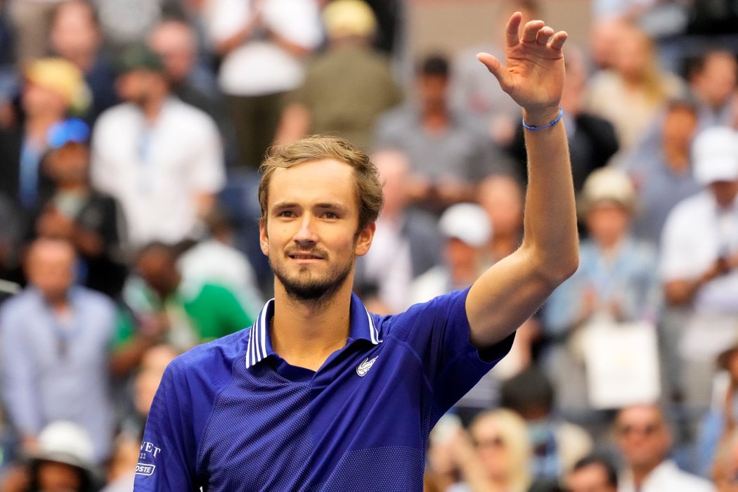 Daniil Medveděv postoupil podruhé v kariéře do finále US Open