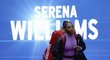 Serena Williamsová při nástupu na kurt