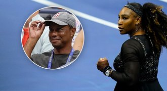 Serena na kurtech díky hvězdnému Woodsovi: Řekl, ať nekončím