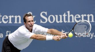 Veterán Štěpánek si po vyřazení z US Open nadával: Zápas hrál blbec!