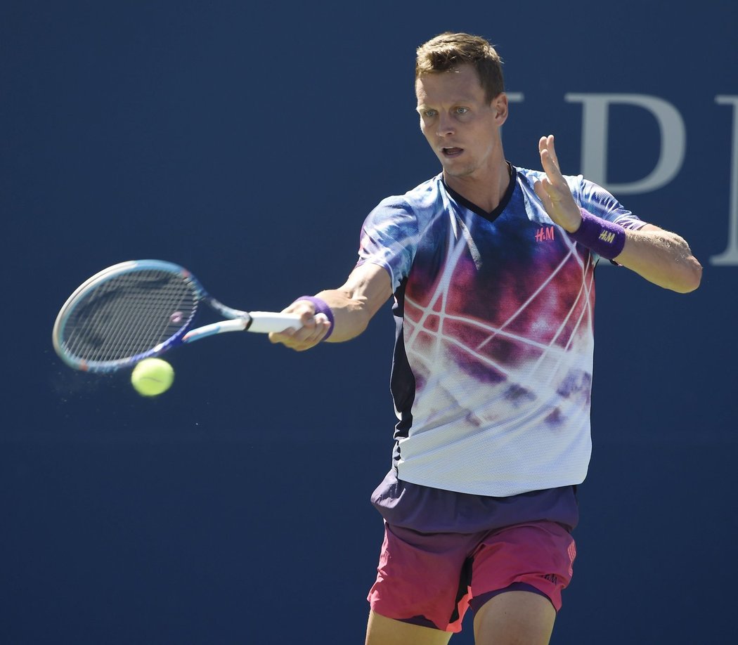 Tomáš Berdych se v letošním roce prezentoval v celé řadě barevných variací tenisového oblečení