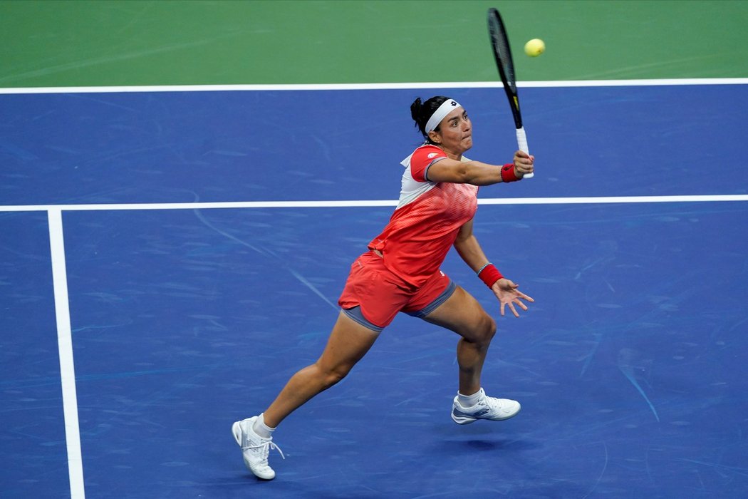 Tuniská tenistka Uns Džábirová se stala v tzv. &#34;open éře&#34; první africkou semifinalistkou na US Open