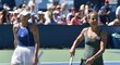 Markéta Vondroušová s Barborou Strýcovou ve čtyřhře na US Open