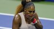 Serena Williamsová na US Open svou 24. grandslamovou trofej nezíská.