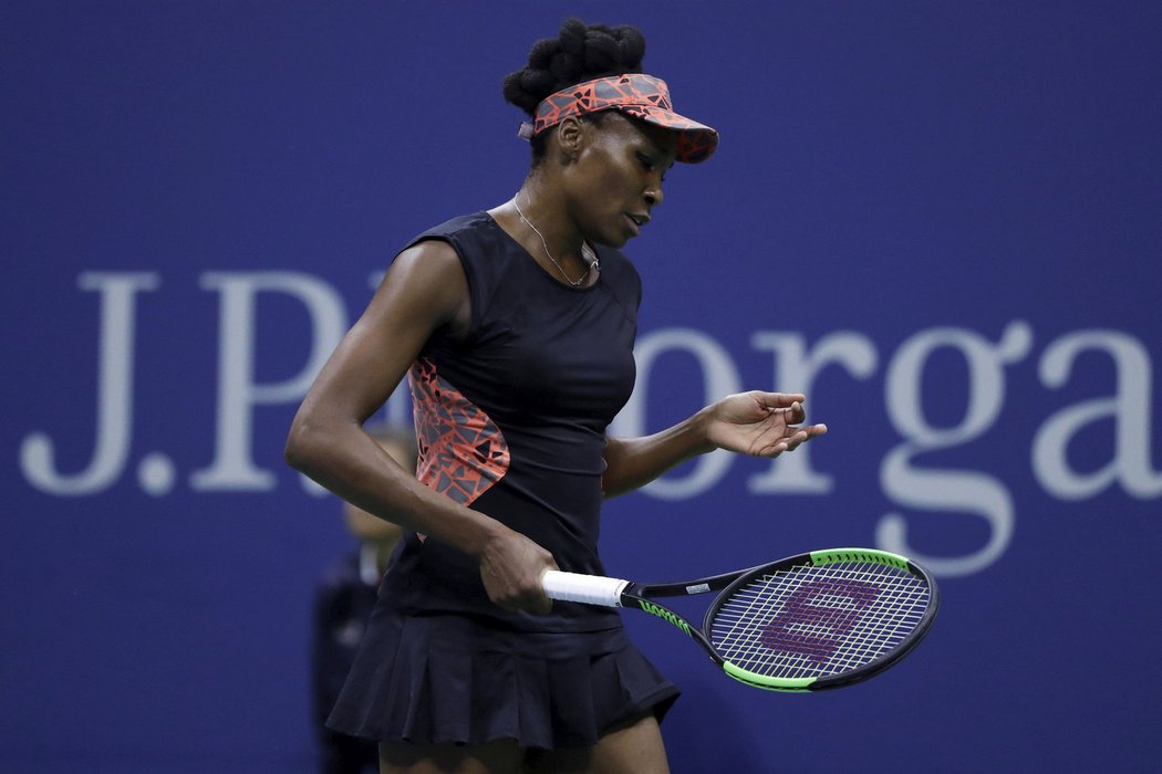  Venus Williamsová byla po utkání hodně zklamaná