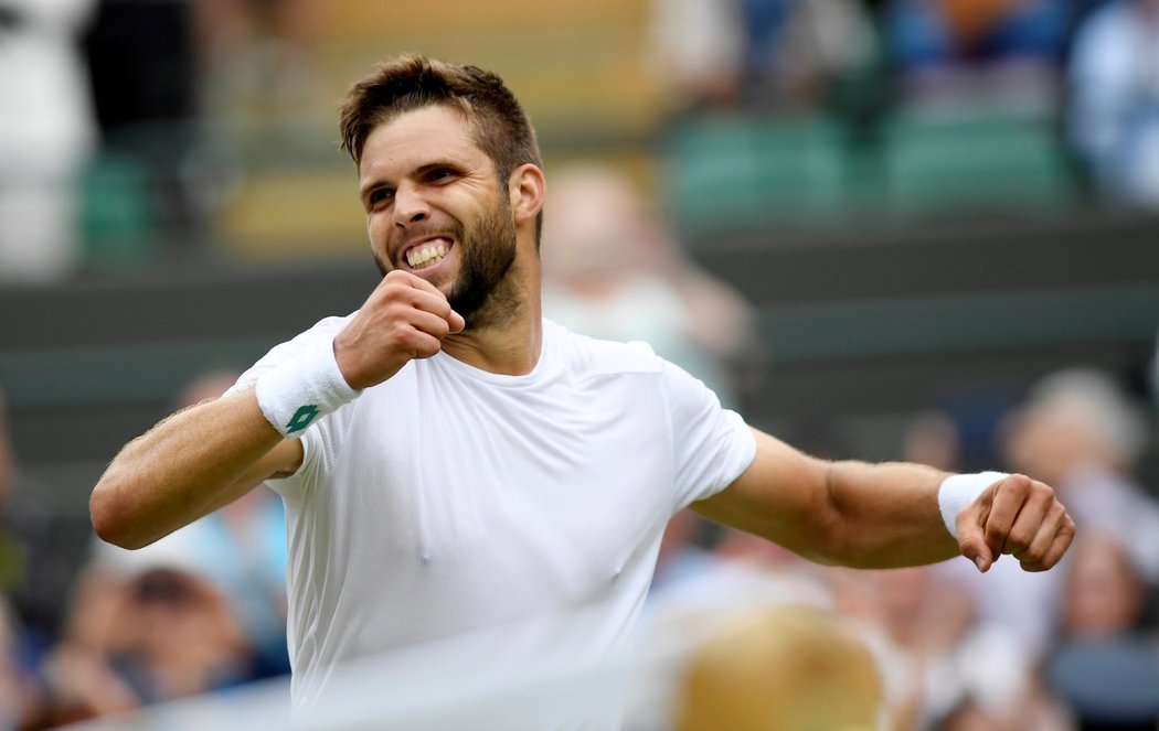 Euforie Jiřího Veselého! Český tenista v prvním kole Wimbledonu senzačně vyřadil Němce Alexandera Zvereva