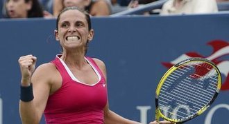 Italka Vinciová vyřadila v osmifinále US Open favoritku Radwaňskou