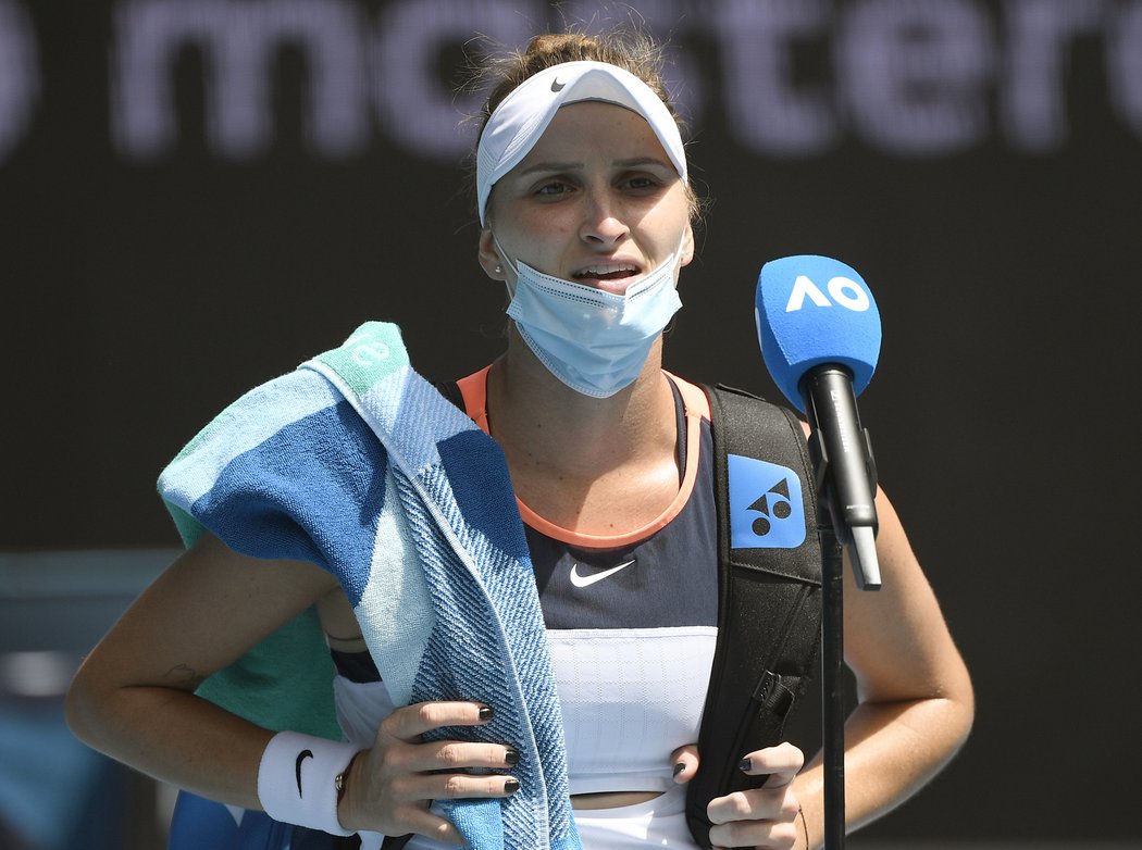 Markéta Vondroušová zvládla utkání třetího kola