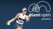 Česká tenistka Markéta Vondroušová na turnaji v Miami