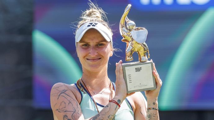 Markéta Vondroušová vyhrála turnaj v Berlíně