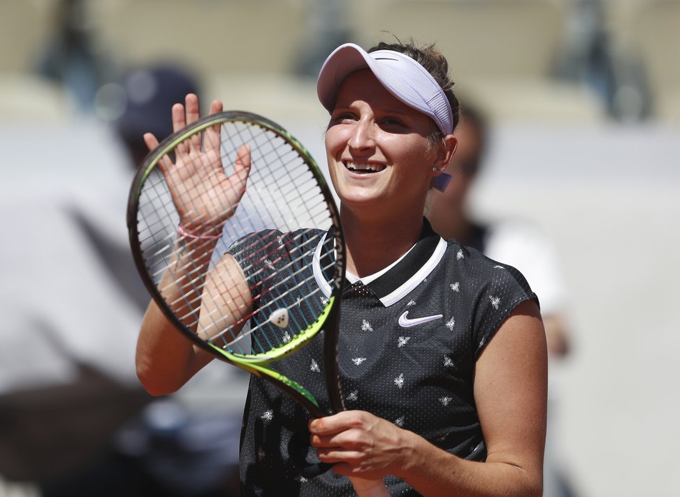 Markéra Vondroušová prošla na French Open už do čtvrtfinále
