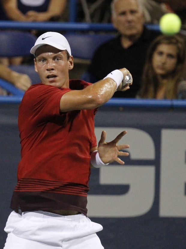 Tomáš Berdych i na amerických betonech ničí své soupeře Tomáš Berdych i na amerických betonech ničí své soupeře