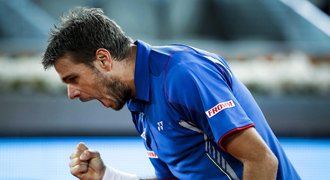 Wawrinka jede, v Madridu vyřadil Tsongu a jde na Berdycha