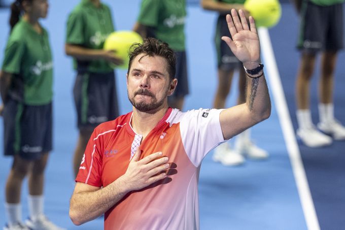Lehečka vyprovodil Wawrinku z posledního turnaje. Pozdrav od Berdycha: Končí velký hráč Lehečka vyprovodil Wawrinku z posledního turnaje. Pozdrav od Berdycha: Končí velký hráč