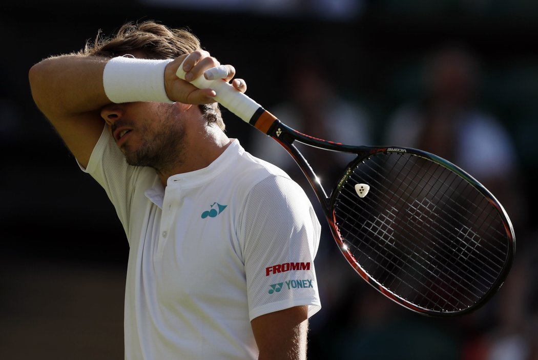 Stan Wawrinka se zranil